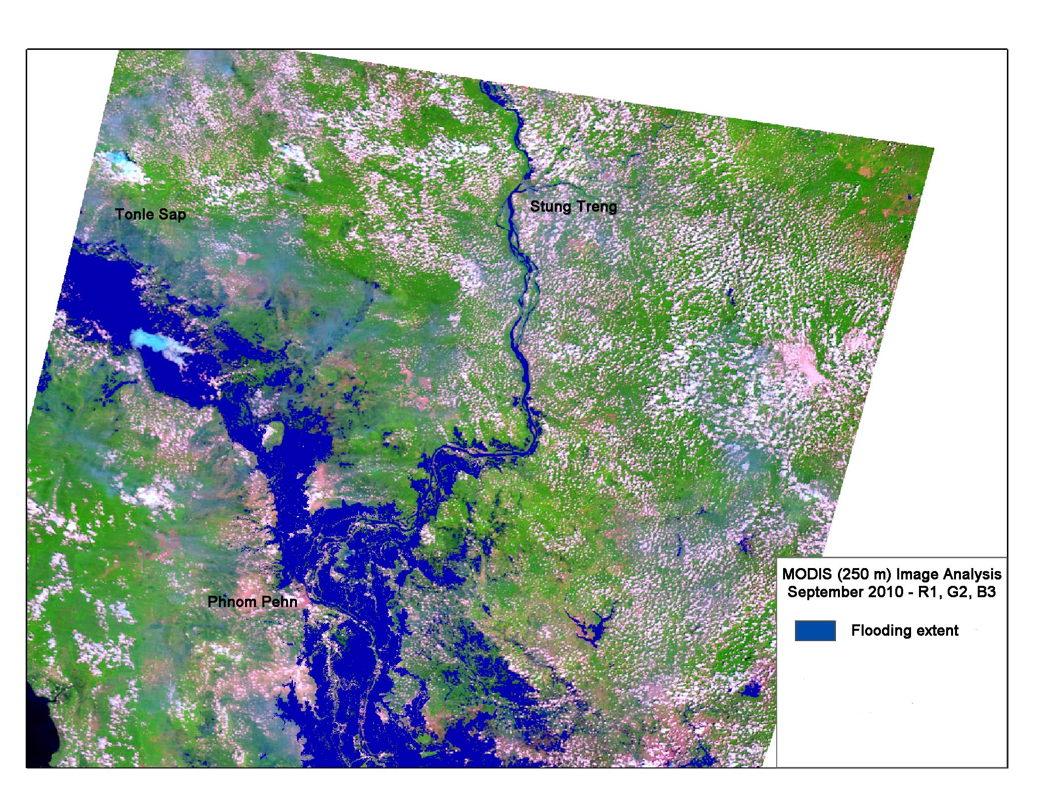 Flood Extent, September 2010 Flood Extent, September 2010